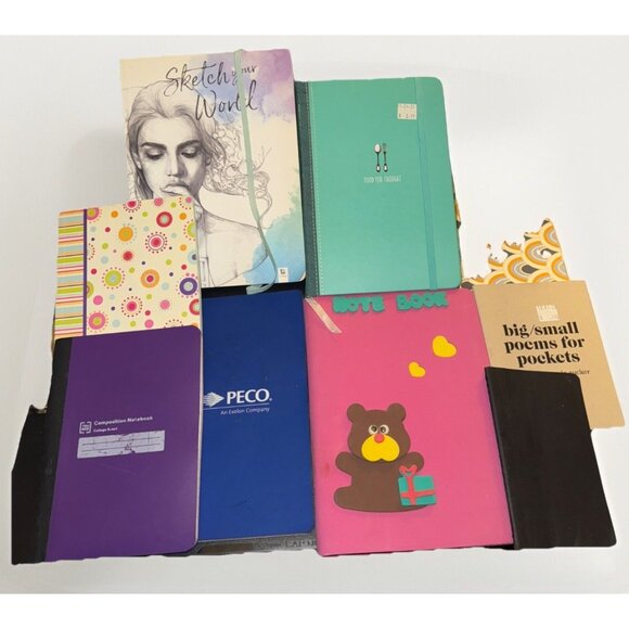 Lot of 9 Pre owned Journals and Notepads In Good Condition - Picture 3 of 10